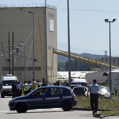 Anschlag auf Fabrik bei Lyon