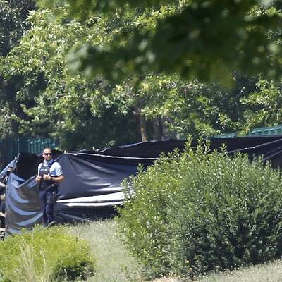 Anschlag auf Fabrik bei Lyon