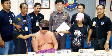 Immobilien-Makler als Kindersch&auml;nder