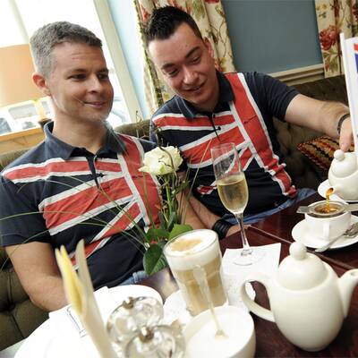 Die ganze Welt verfolgte das Ja-Wort