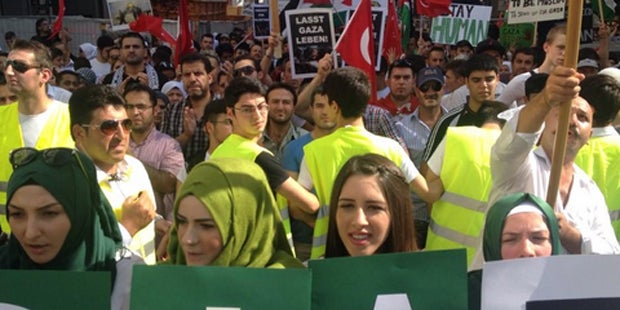 Tausende bei ­Anti-Israel-Demo