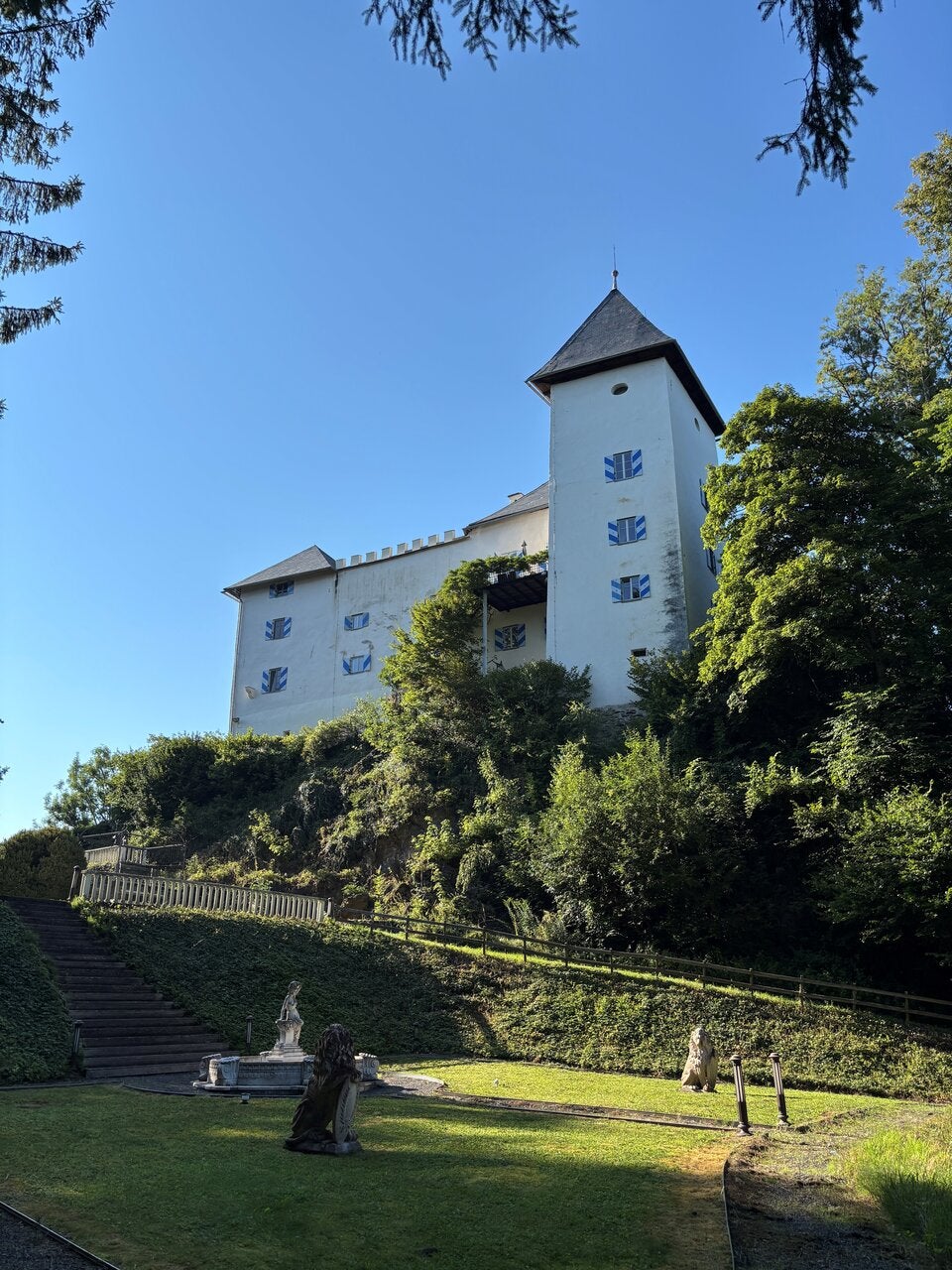 Schloss Drasing ist noch in Muchas Besitz. Er plant allerdings den Verkauf. 