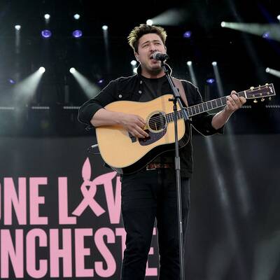 Benefizkonzert in Manchester 