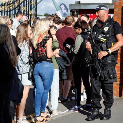 Benefizkonzert in Manchester 