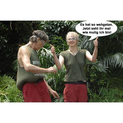 Larissa Marolt im Dschungelcamp