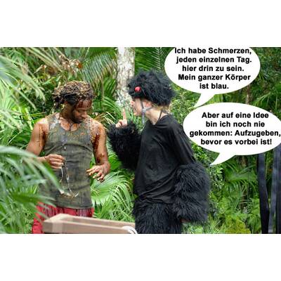 Larissa Marolt im Dschungelcamp