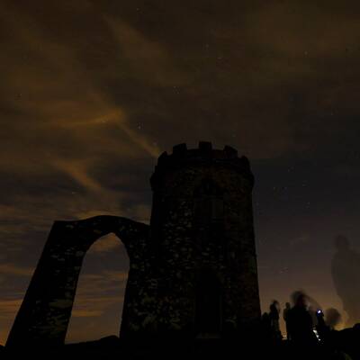 Sternschnuppen-Regen über Europa