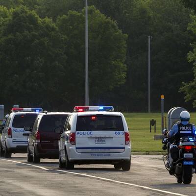 Eine Militärmaschine brachte den 29-Jährigen von Berlin nach Montreal