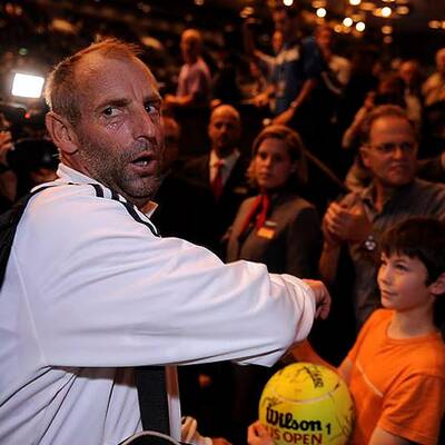 Thomas Musters letztes Match in der Wiener Stadthalle 