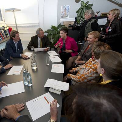 Lange Gesichter bei der ÖVP