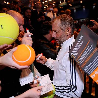 Thomas Musters letztes Match in der Wiener Stadthalle 