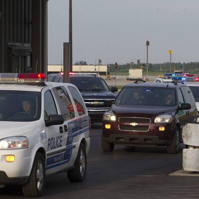 Eine Militärmaschine brachte den 29-Jährigen von Berlin nach Montreal