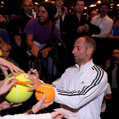 Thomas Musters letztes Match in der Wiener Stadthalle 