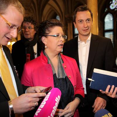 Lange Gesichter bei der ÖVP