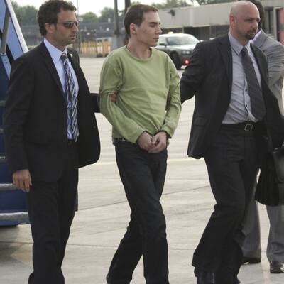 Eine Militärmaschine brachte den 29-Jährigen von Berlin nach Montreal