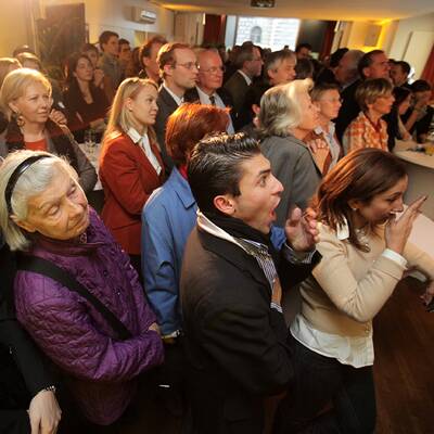 Lange Gesichter bei der ÖVP