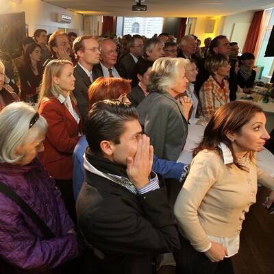 Lange Gesichter bei der ÖVP