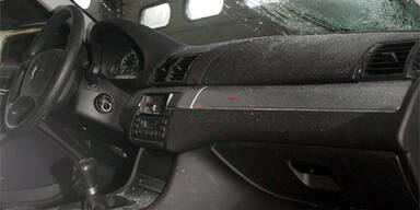 Irrer wirft Holzklotz auf Autobahn - Mutter tot