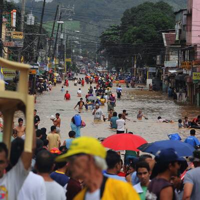 Verheerende Überschwemmungen auf den Philippinen