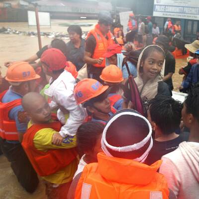 Verheerende Überschwemmungen auf den Philippinen