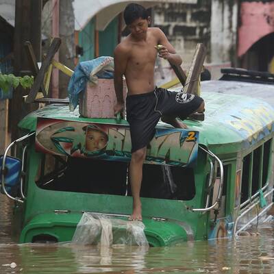 Verheerende Überschwemmungen auf den Philippinen