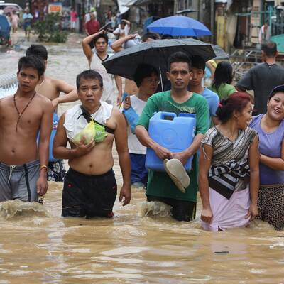 Verheerende Überschwemmungen auf den Philippinen