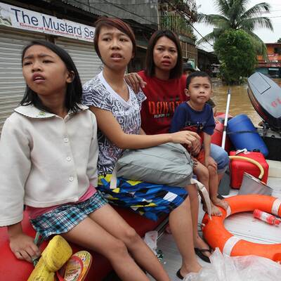 Verheerende Überschwemmungen auf den Philippinen