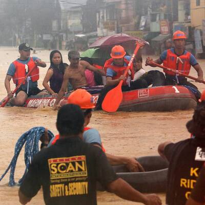 Verheerende Überschwemmungen auf den Philippinen