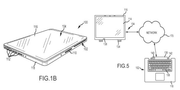 Apple plant MacBook mit Docking-Display