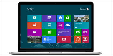 Jetzt kommt Windows 8 auf Mac-Rechner