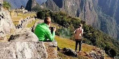 Macchu Picchu: &Ouml;sterreicher sorgen f&uuml;r Foto-Skandal