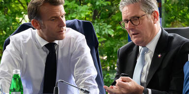 Macron und Starmer