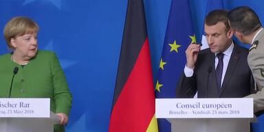Hier erfährt Macron, dass der Geiselnehmer tot ist