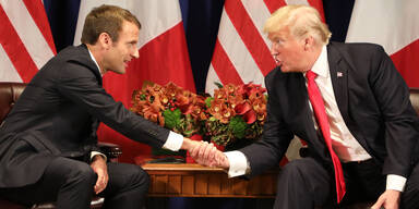 Macron Trump