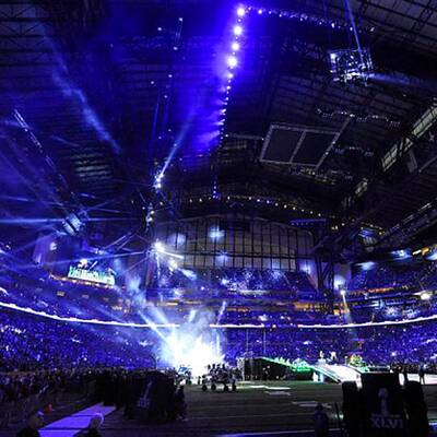 Madonna bei der Halftime-Show 