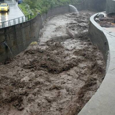 Unwetter zerstört Trauminsel