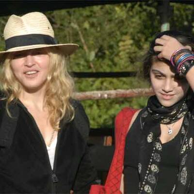 Madonna in Malawi gelandet