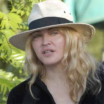 Madonna in Malawi gelandet