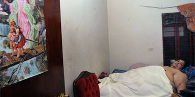 Riesengrab für einen der dicksten Männer der Welt