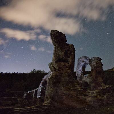 Sternschnuppen-Regen über Europa