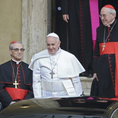 Papst betete in Santa Maria Maggiore