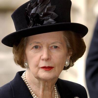 Das war Maggie Thatcher