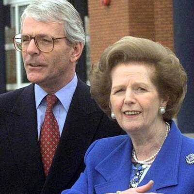 Das war Maggie Thatcher