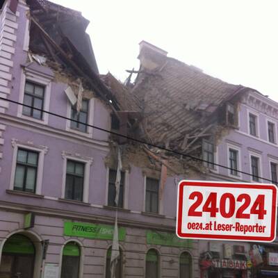 Wohnhaus in Wien nach Explosion eingestürzt