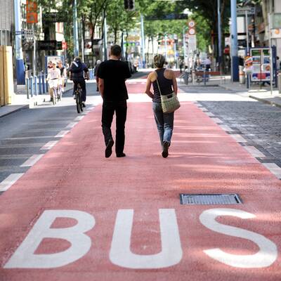 Mariahilfer Straße wird Fußgängerzone