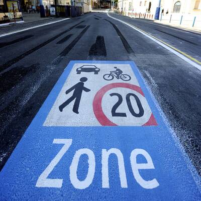 Mariahilfer Straße wird Fußgängerzone