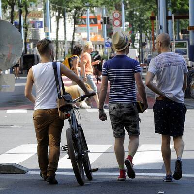 Mariahilfer Straße wird Fußgängerzone