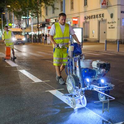Mariahilfer Straße wird Fußgängerzone