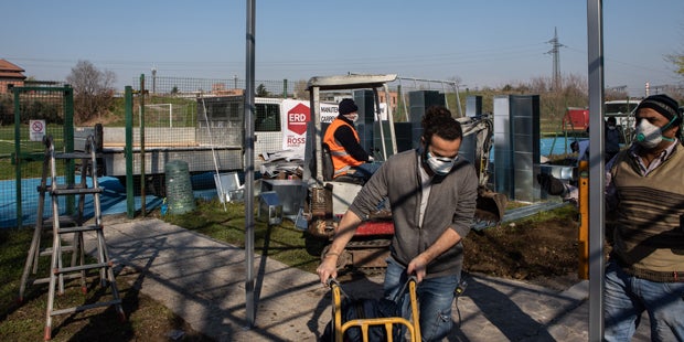 Italien baut neues Krankenhaus in Rekord-Tempo