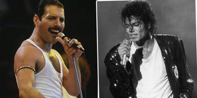 Michael Jackson, Freddie Mercury